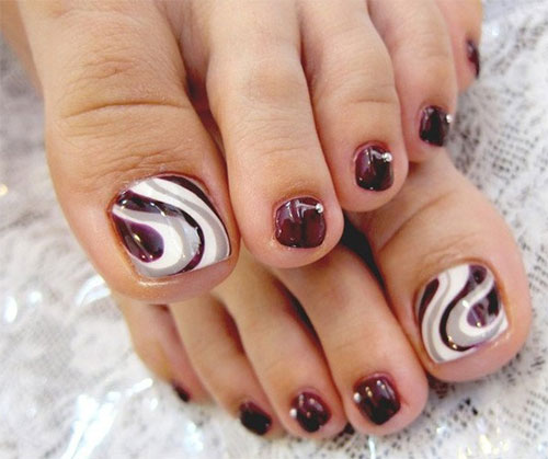 Elegant Fall Nail Art