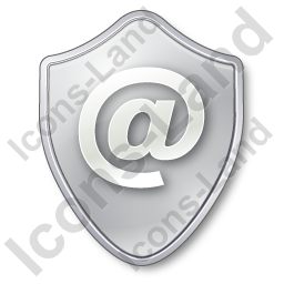 Email Contact Icon Grey