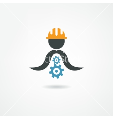 Engineer Icon Vector Free