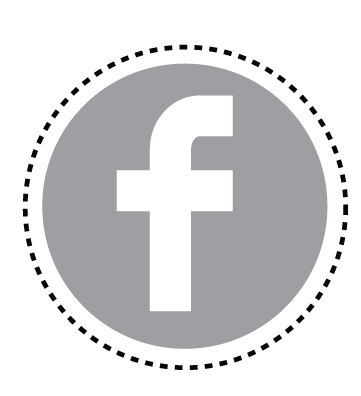 Facebook Icon Grey