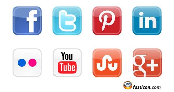 Facebook Social Media Icons Free Vectors