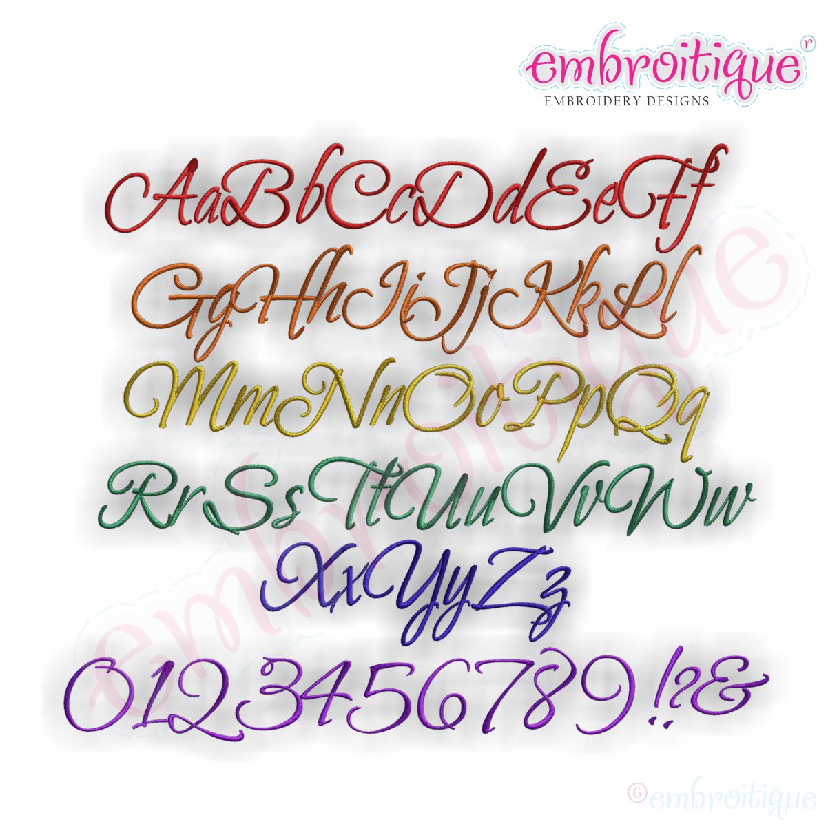 Fancy Bubble Letters Alphabet