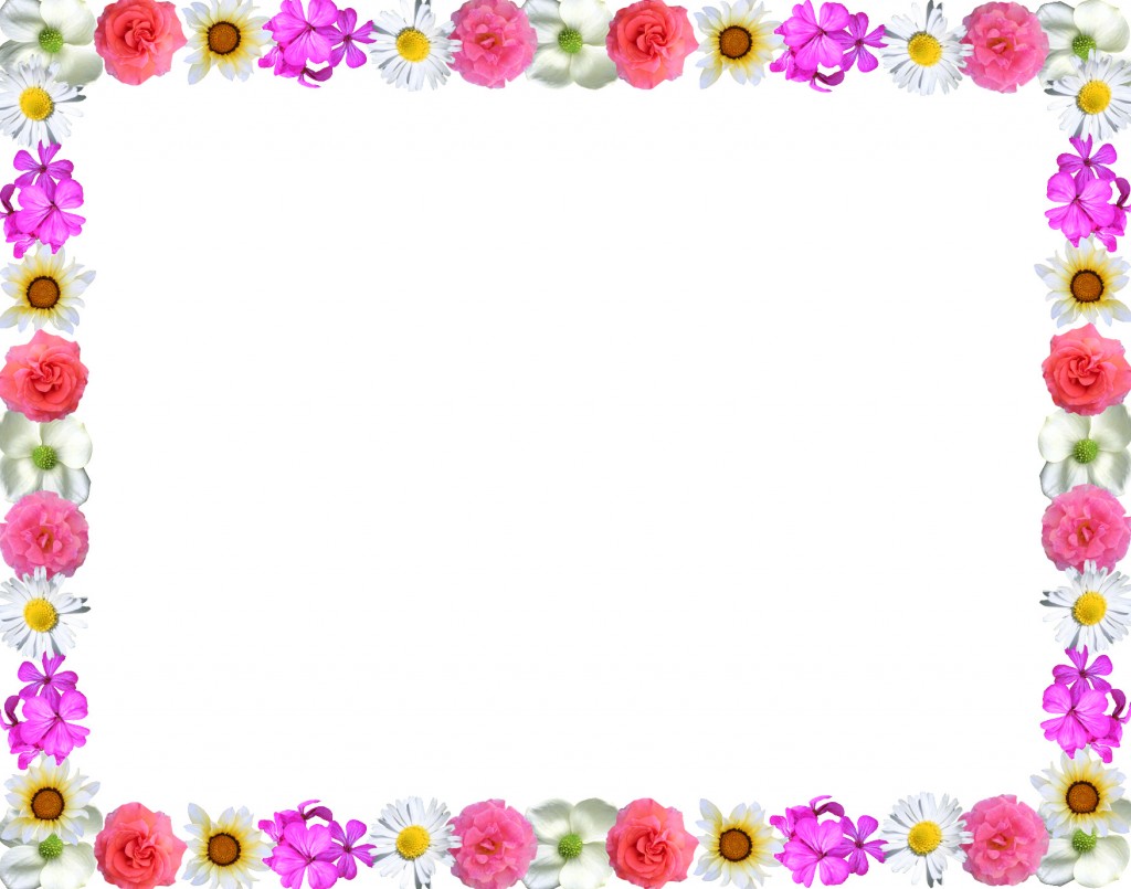 Floral Page Border Designs Floral Page Border Designs