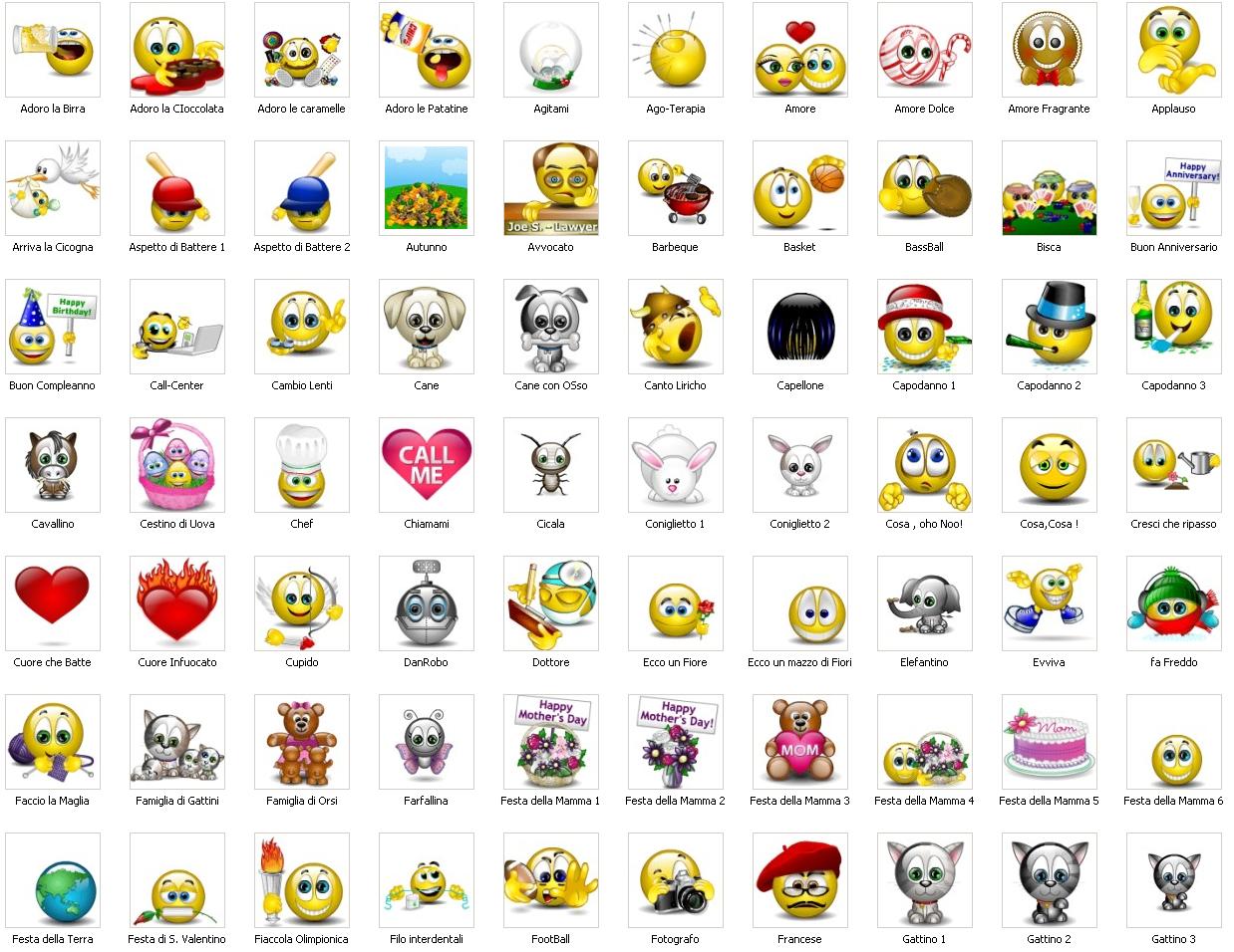 Free Animated Smiley Emoticons for Emails