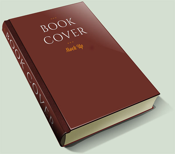 Free Book Mockup PSD