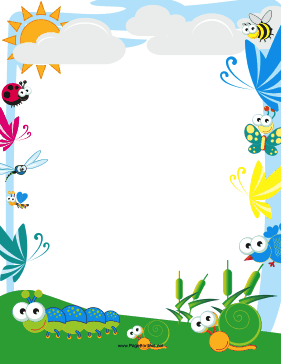 Free Cute Page Borders and Frames