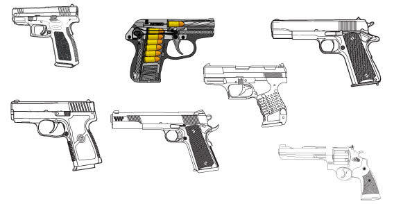 Free Gun Vector Art