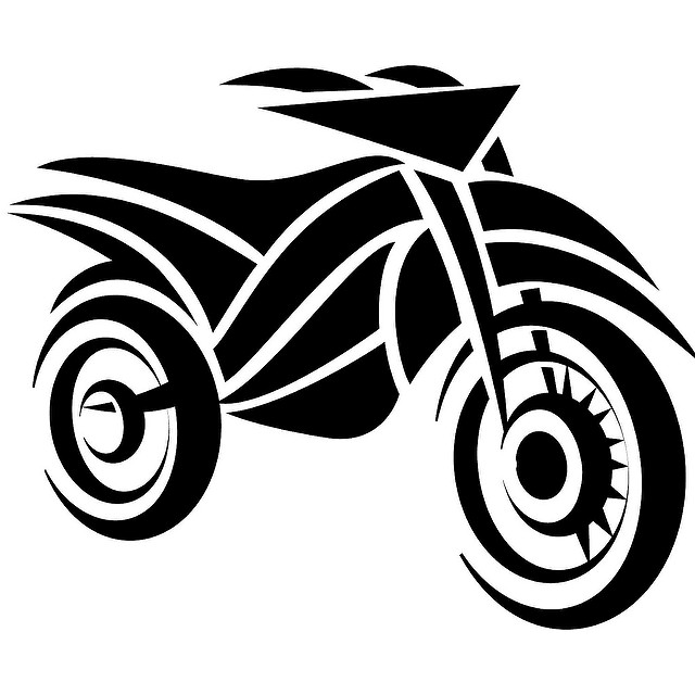 Free Motorcycle Vector Clip Art