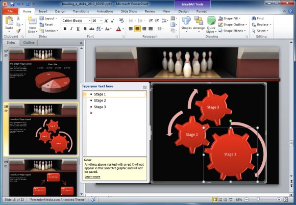 Free PowerPoint SmartArt Graphics Templates