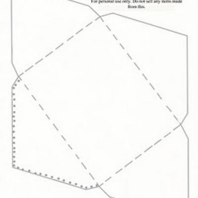 Free Printable Card Envelope Templates