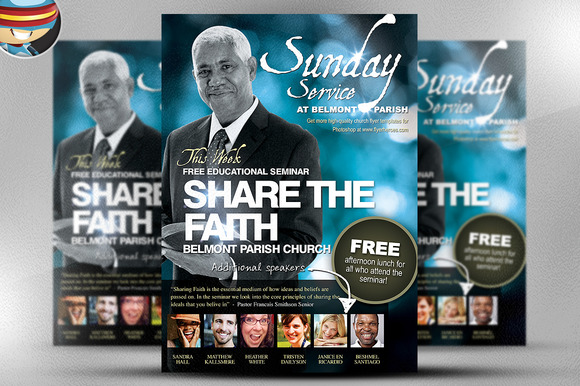 Free Psd Church Flyer Templates Free Psd Church Flyer Templates