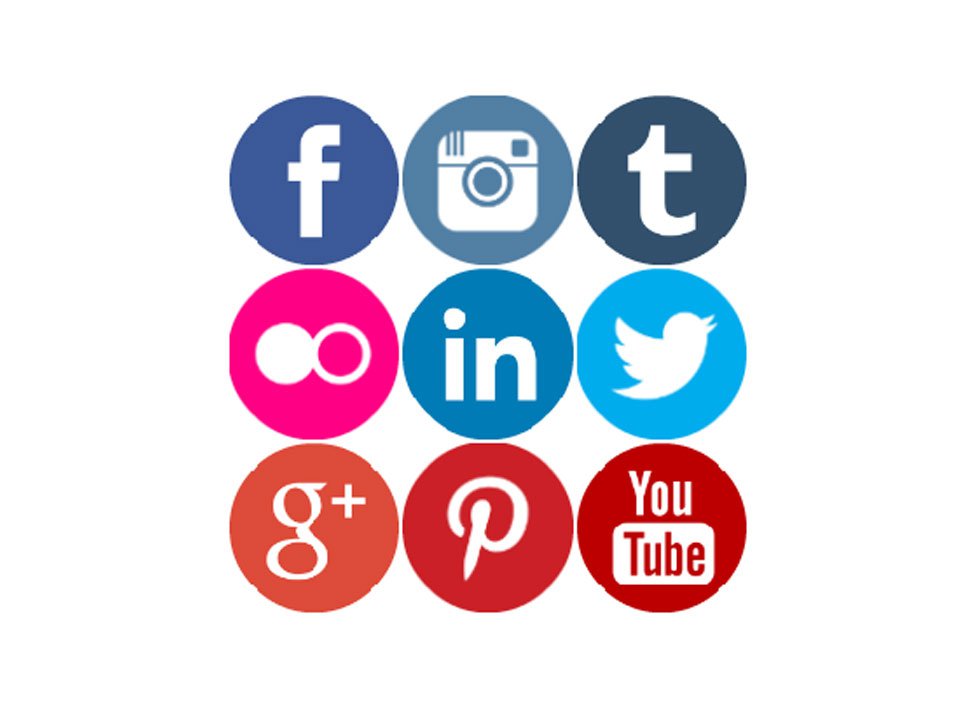 Free Round Social Media Icons