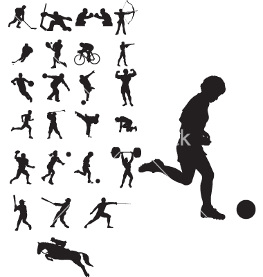 Free Vector Sport Silhouettes