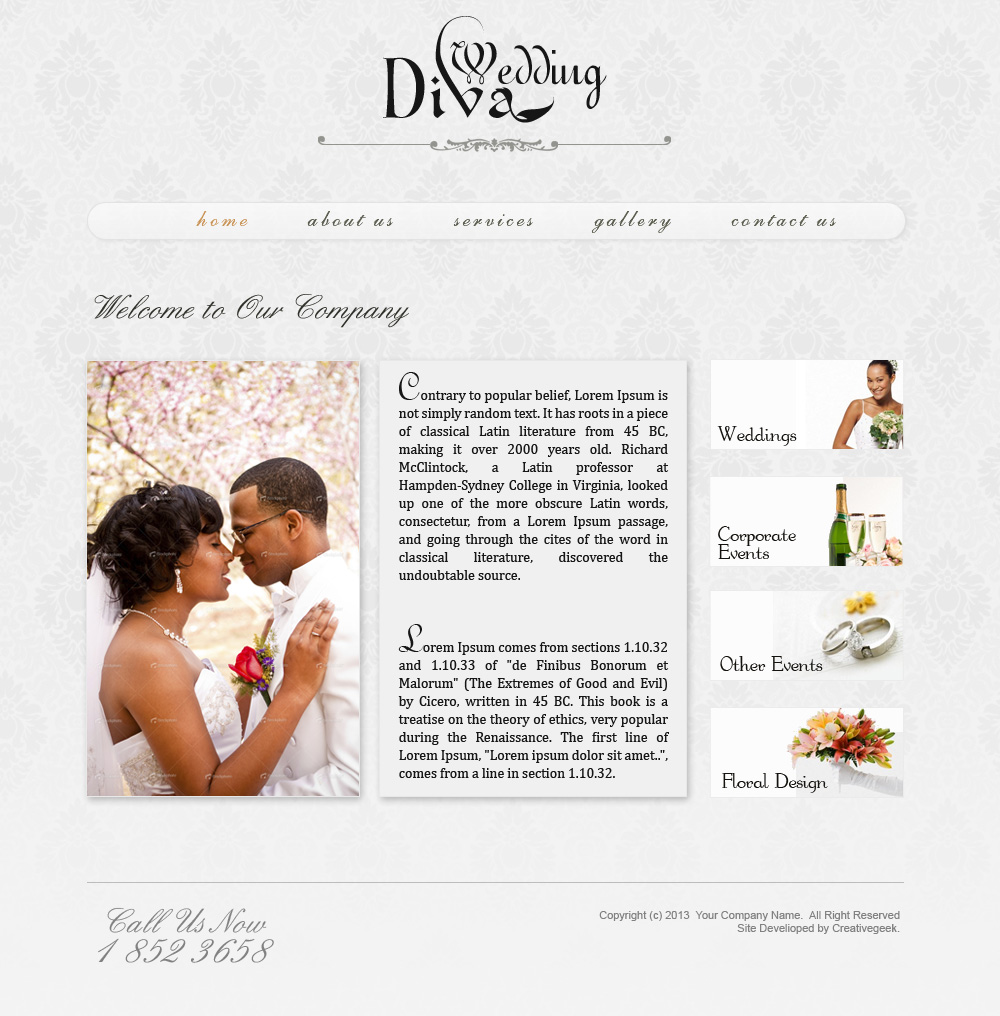 Free Wedding Templates Psd