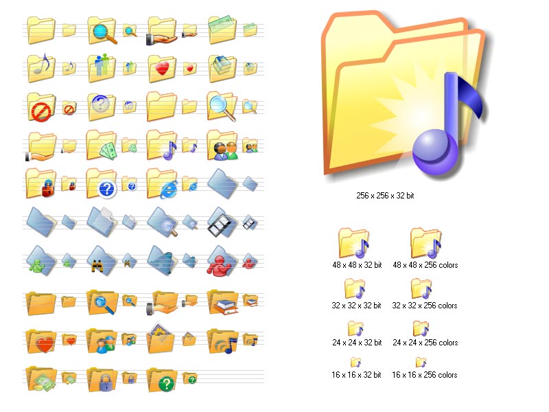 Free Windows Folder Icons Free Windows Folder Icons