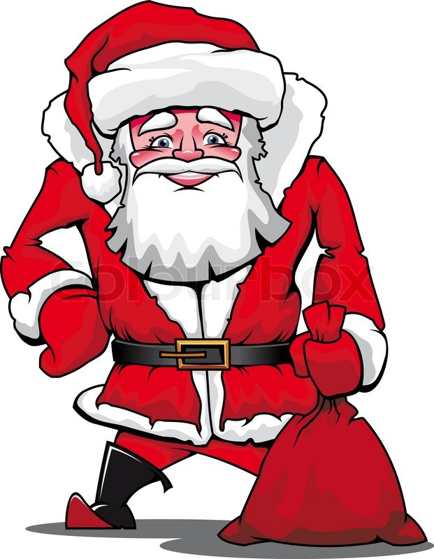 Funny Christmas Santa Claus