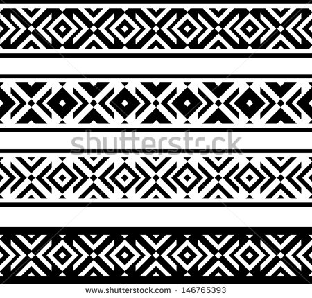 Geometric Border Patterns Designs