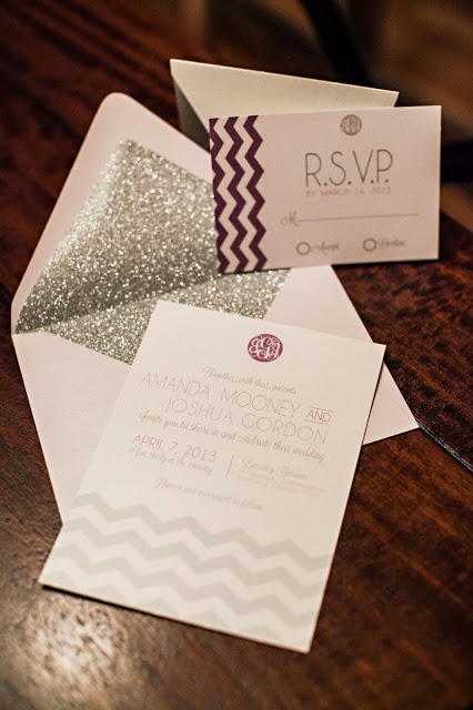 Glam Wedding Invitation