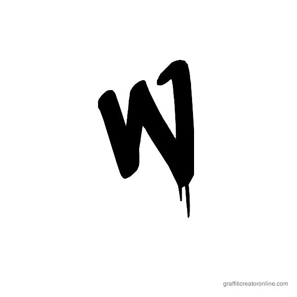 Graffiti Dripping Letter Font