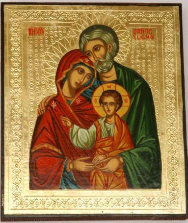 Greek Orthodox Icons Holy Family