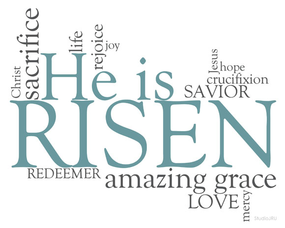 13 He Is Risen Free Easter Clip Art Vector Images