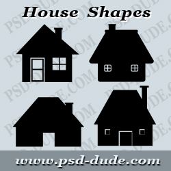 House Shapes Photoshop House Shapes Photoshop