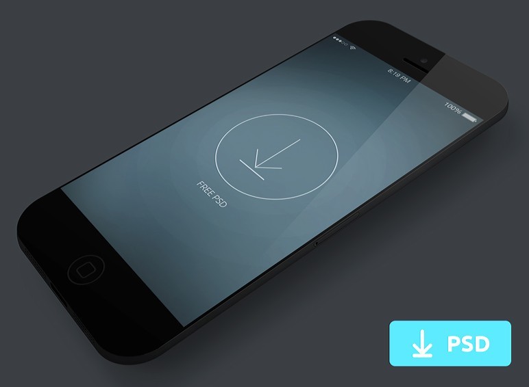 iPhone Mockup Template