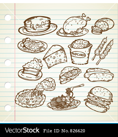 Junk-Food Vector Junk-Food Vector