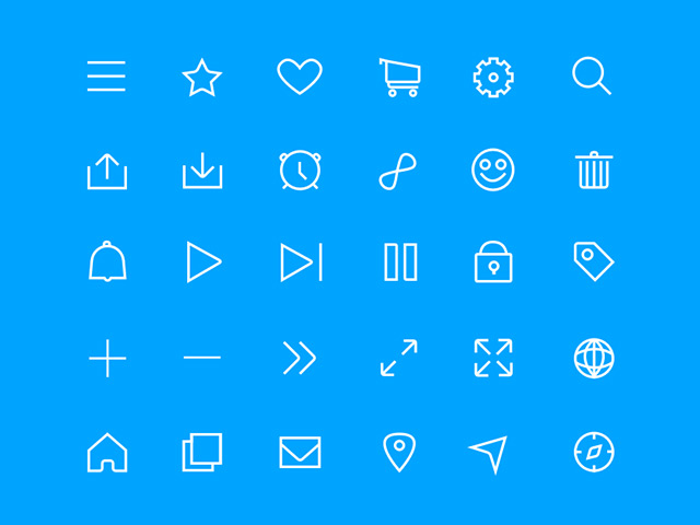 Line Icon Set