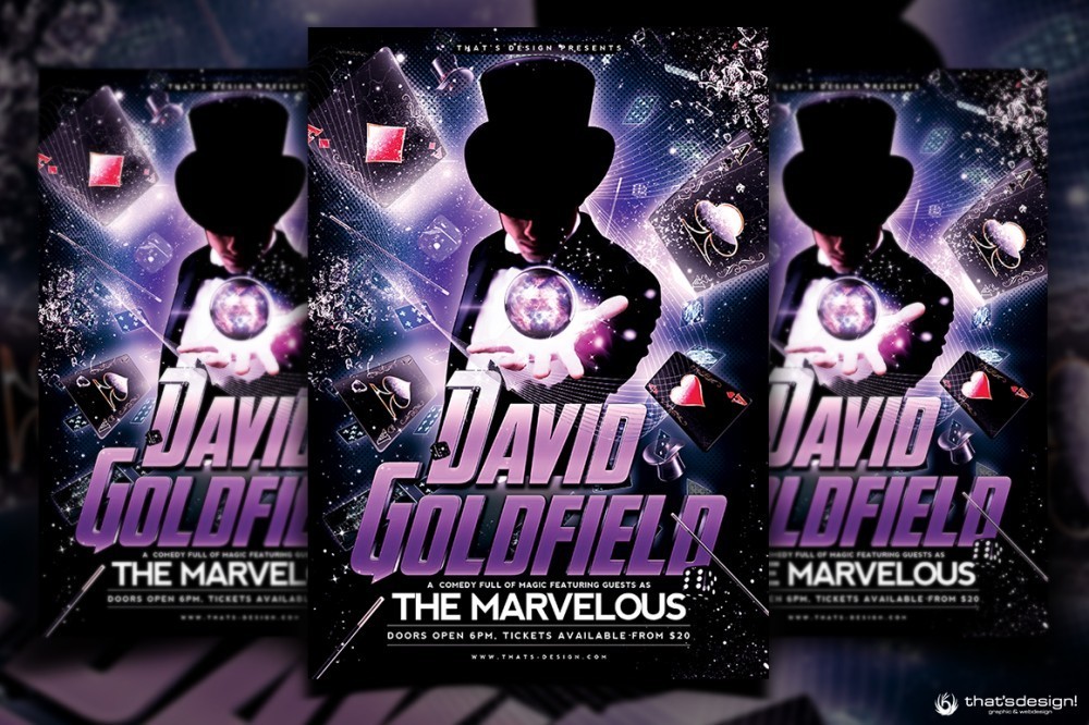 Magic Show Flyer Template Free