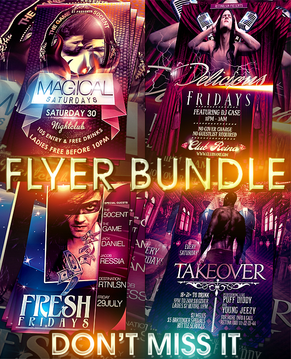 Magical Night Flyer Template Magical Night Flyer Template