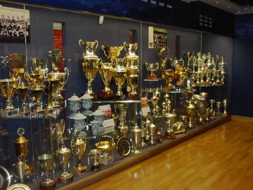 Manchester United Trophy Case