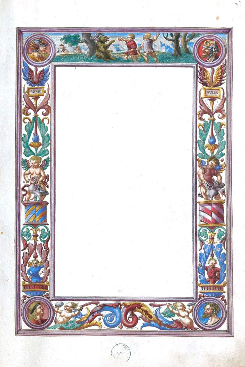 Medieval Page Border Designs