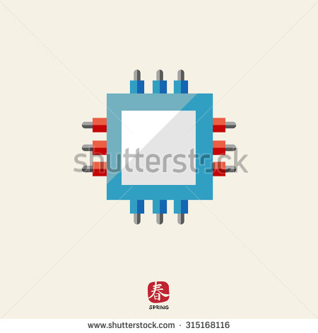 Microchip Vector Art