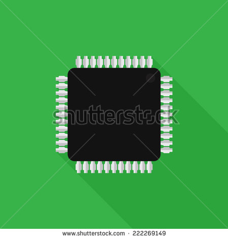 Microchip Vector Art