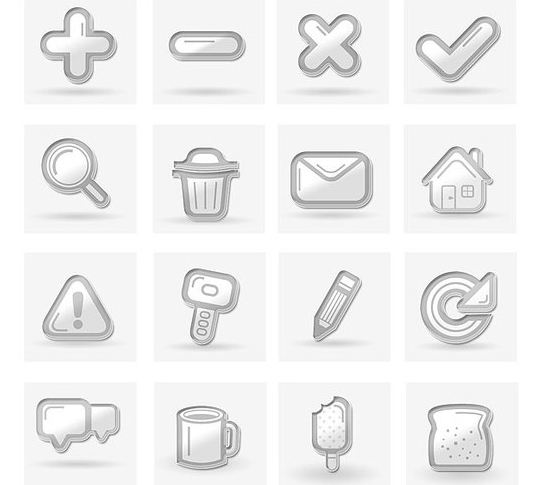 Minimalist Social Media Icons