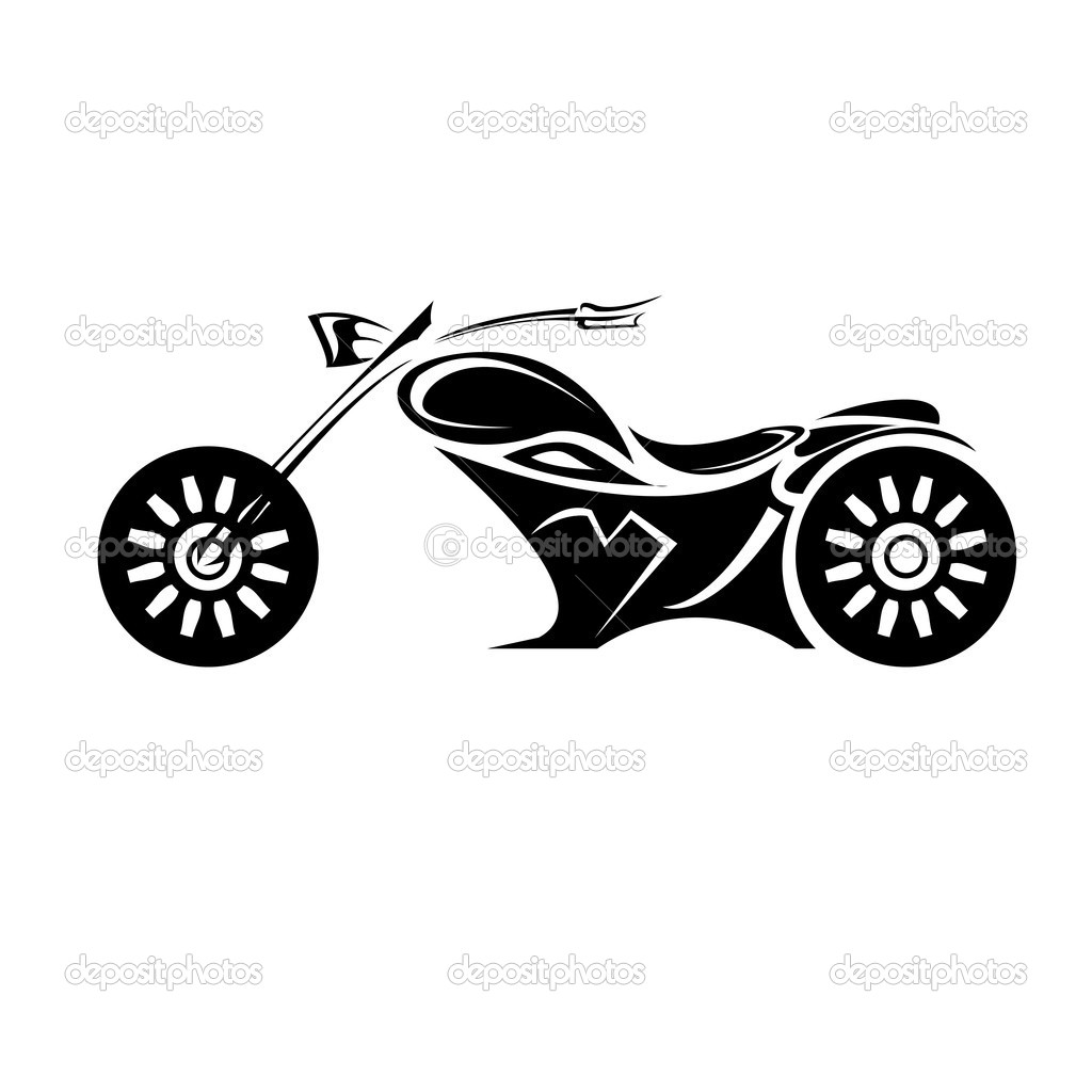 Motorcycle Silhouette Vector