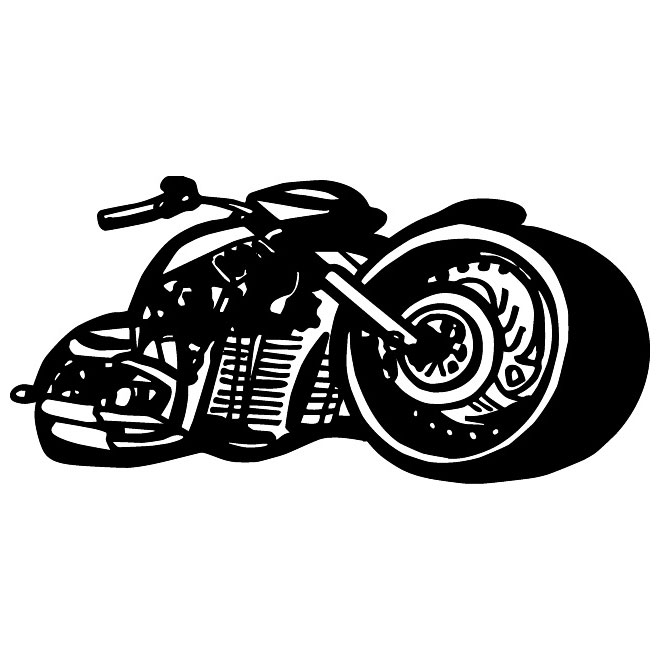 Motorcycle Vector Art