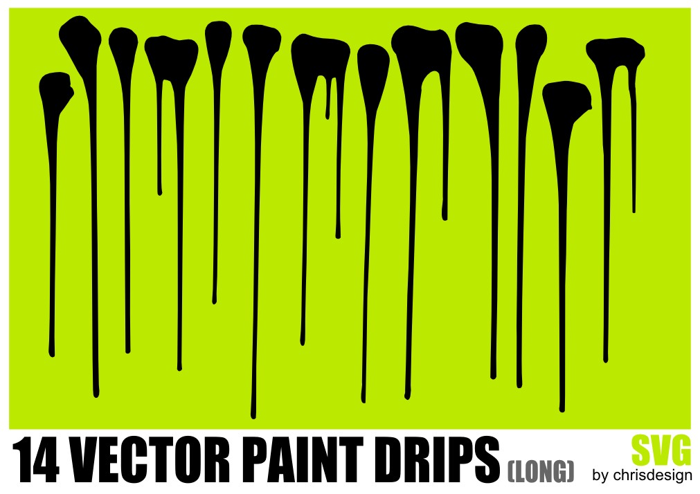 Paint Drip Vector