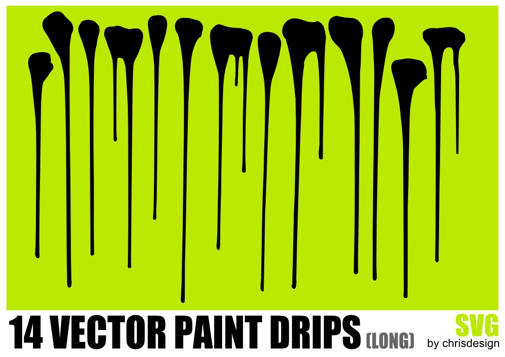 Paint Drip Vector Paint Drip Vector