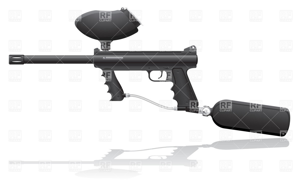 Paintball Gun Clip Art