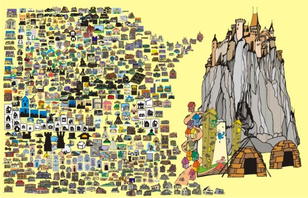 Pictures of a Cartoon of the Old House Pictures of a Cartoon of the Old House