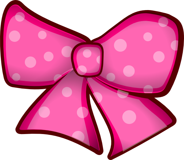 Pink Bow Clip Art Free
