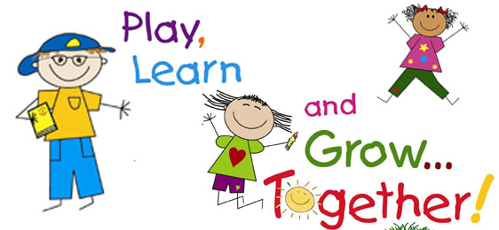 Play Learn Grow Together Clip Art