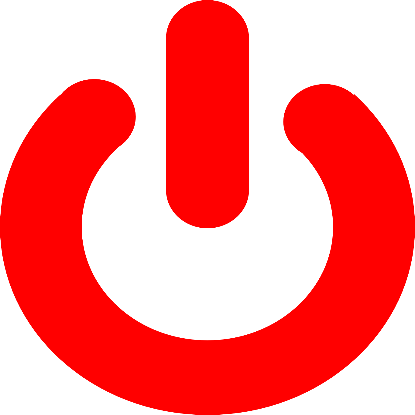 Power Button Symbol Vector