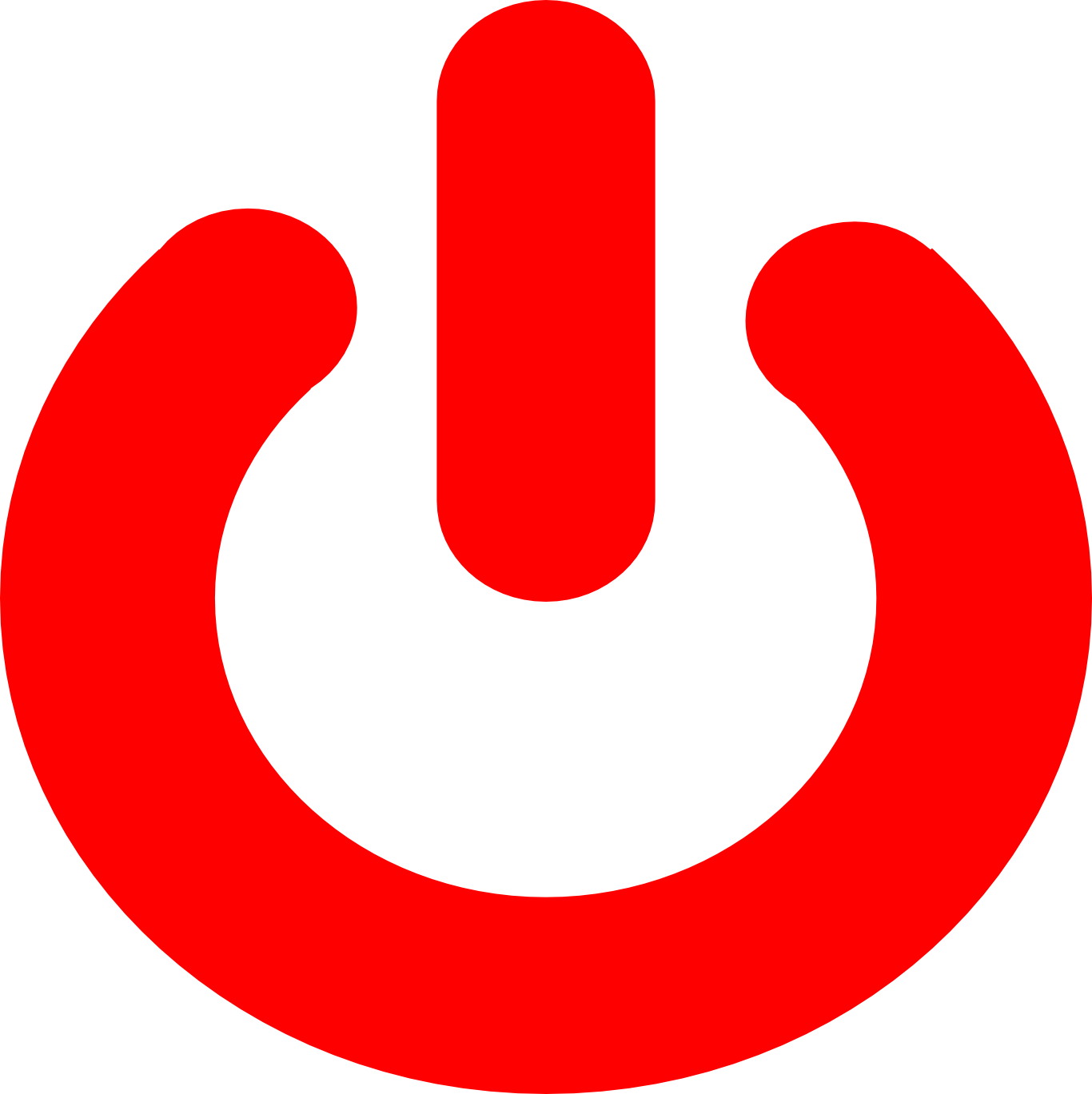 Power Button Symbol Vector Power Button Symbol Vector
