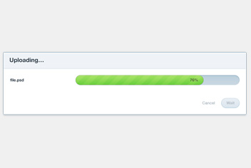 Progress Bar PSD Template