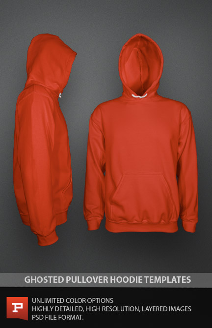 Pullover Hoodie Mockup Templates