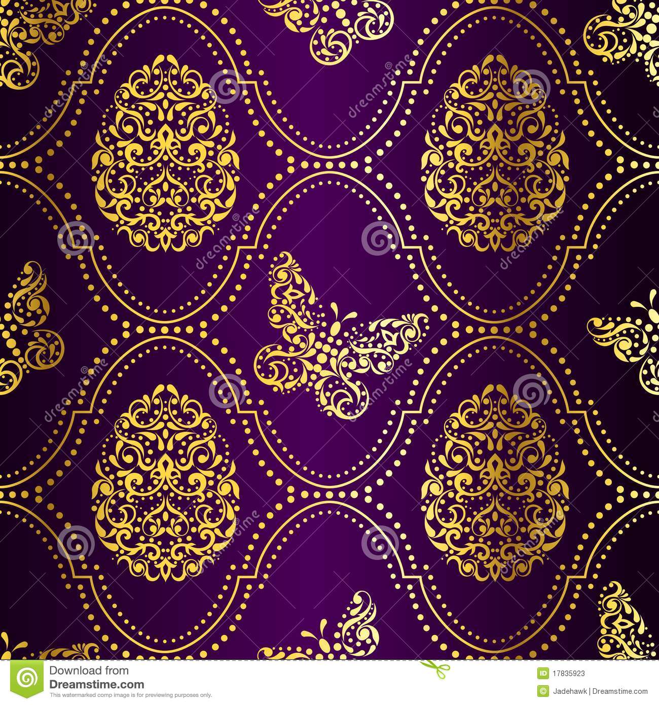 Purple and Gold Design