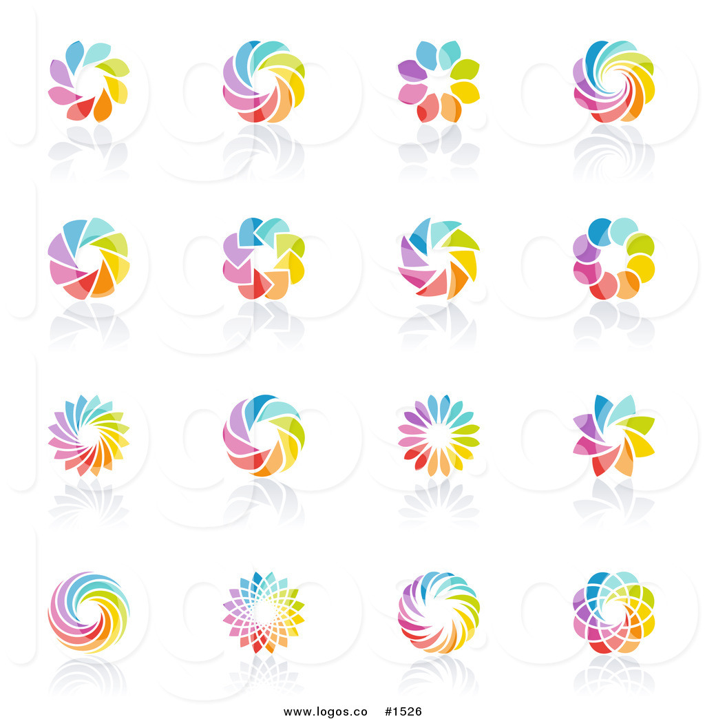 Rainbow Circle Logo Rainbow Circle Logo